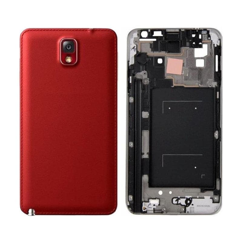Mozomart Back Panel Housing Body for Samsung Galaxy Note 3 Red