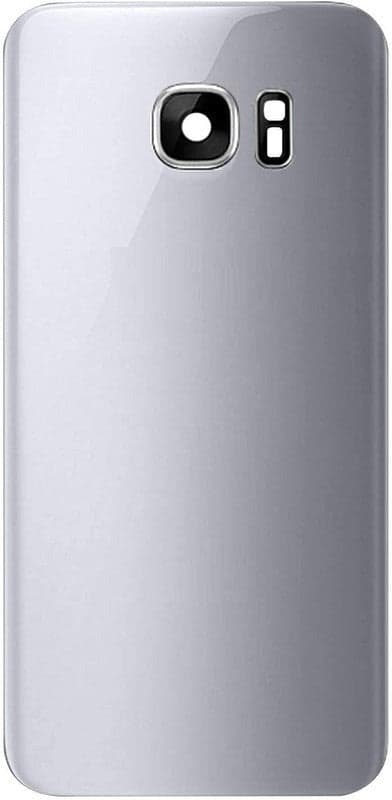 Back Panel With Lens for Samsung Galaxy S7 Silver