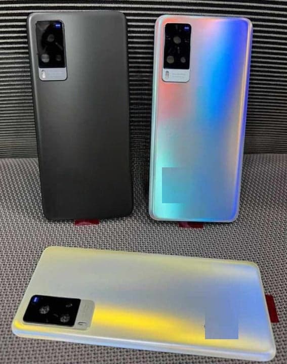 Back Panel with Camera Glass for Vivo X60 Pro Blue
