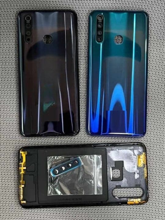 Back Panel Housing for Vivo Z1 Pro Black