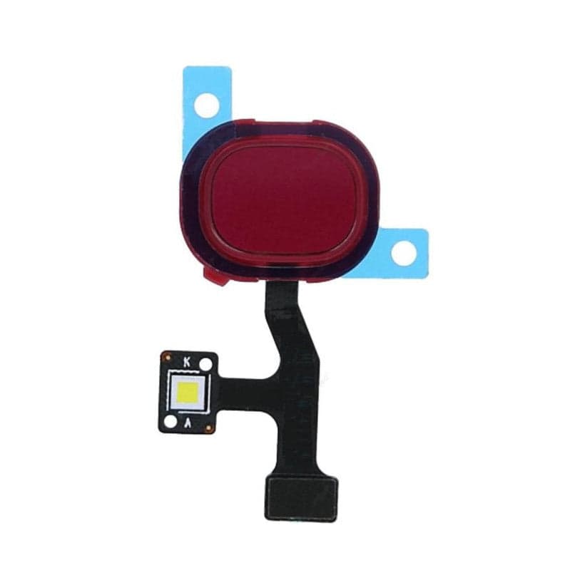 Mozomart Fingerprint Sensor Flex for Samsung Galaxy M31 Red