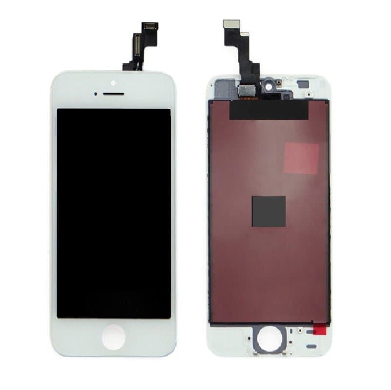 Lcd Display Combo Folder for Apple iPhone 5C White