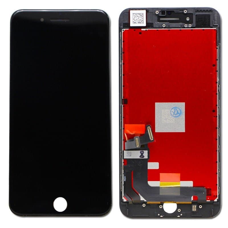 Lcd Display Combo Folder for Apple iPhone 7 Plus Black