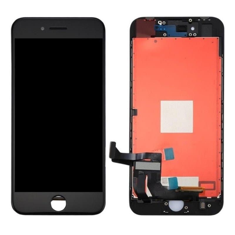 Lcd Display Combo Folder for Apple iPhone 8 Plus Black