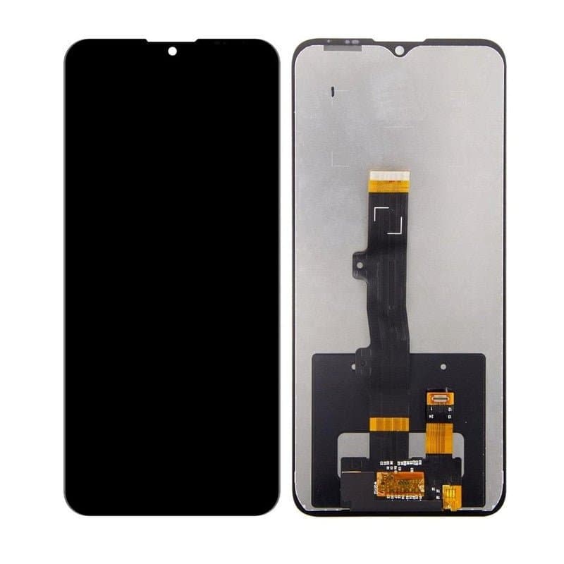 Lcd Display Combo Folder for Motorola Moto E7 Power Black
