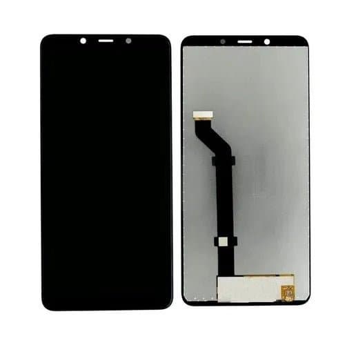Mozomart Lcd Display Folder for Nokia 3.1 Plus Black
