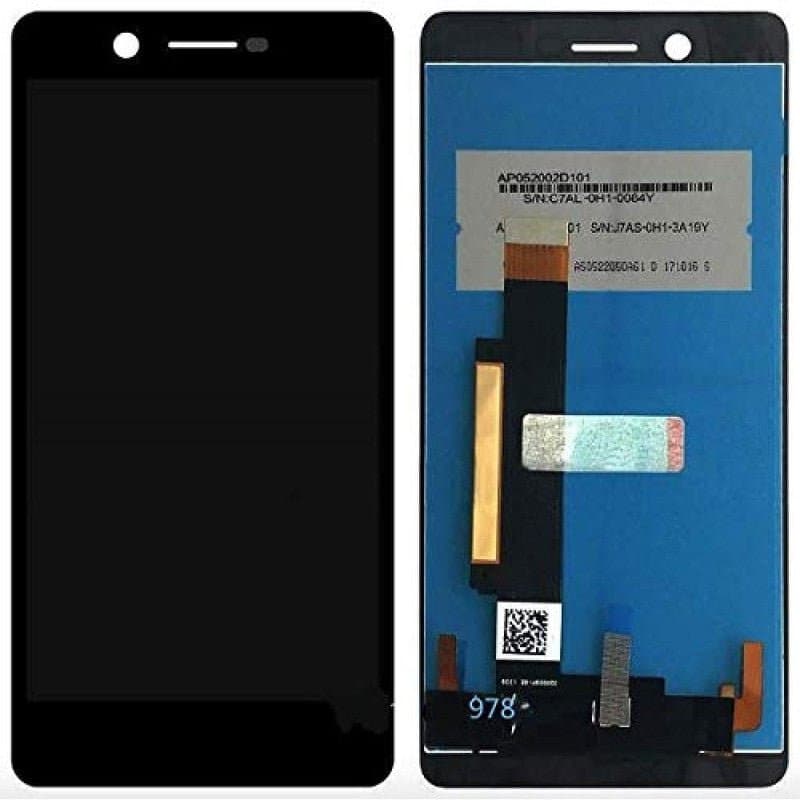 Mozomart Lcd Display Folder for Nokia 7 Black