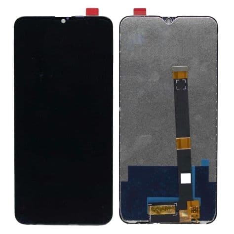 Lcd Display Combo Folder for Oppo A11K Black