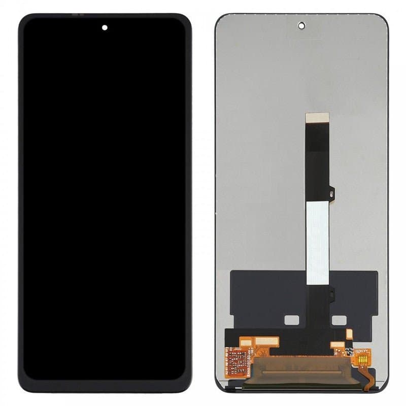 Mozomart Lcd Display Folder for Poco M2 Pro Black