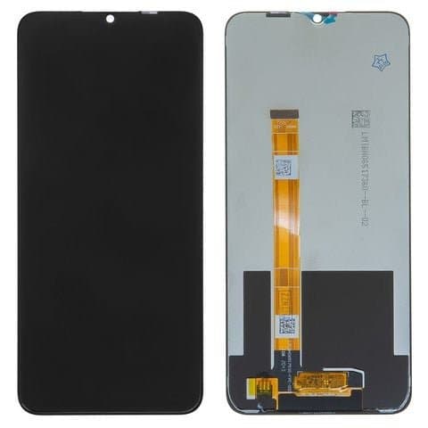 Lcd Display Combo Folder for Realme C11 Black