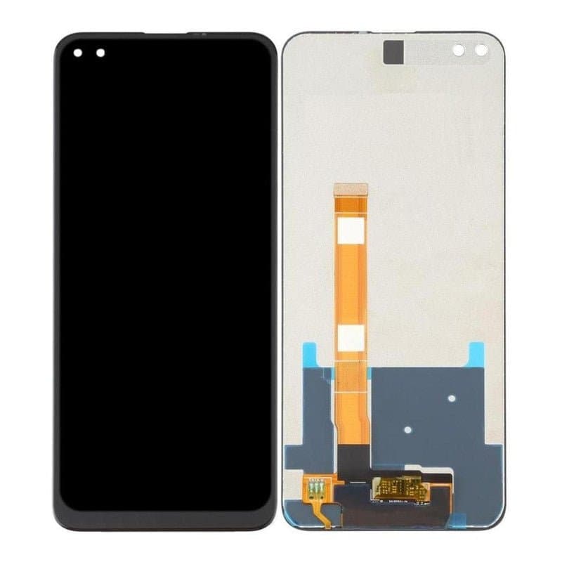 Lcd Display Combo Folder for Realme X50 5G Black