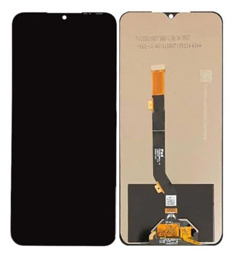 Lcd Display Combo Folder for Tecno Spark 9 Pro KH7 Black