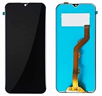 Lcd Display Combo Folder for Tecno Spark Go Plus BB4k Black