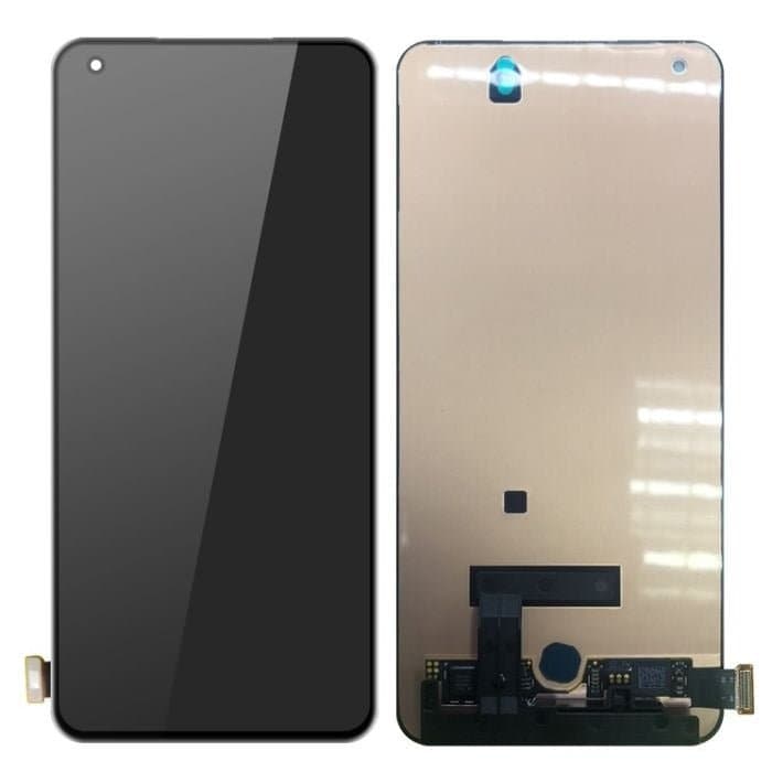 Oled Lcd Display Combo Folder for Vivo X50 Black