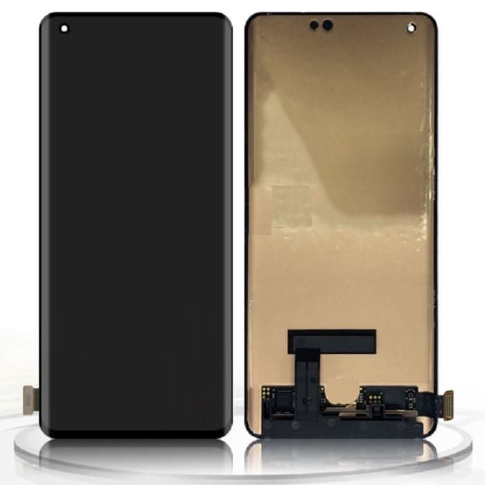 Lcd Display Combo Folder for Vivo X50 Pro Black