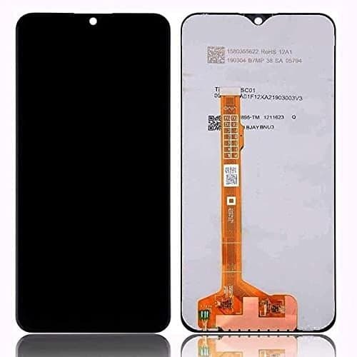 Lcd Display Combo Folder for Vivo Y11 2019 Black