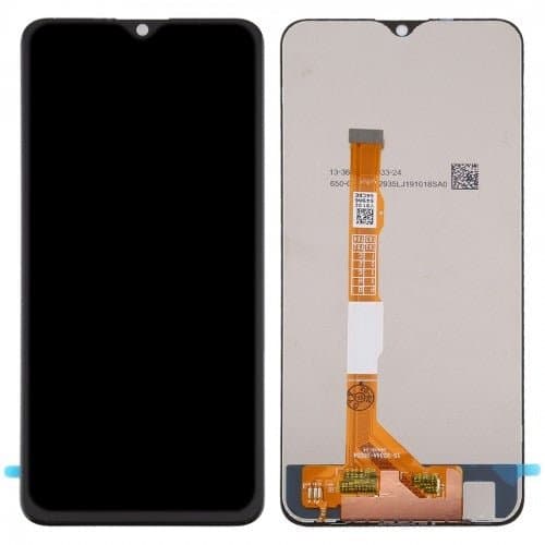 Lcd Display Combo Folder for Vivo Y19 Black