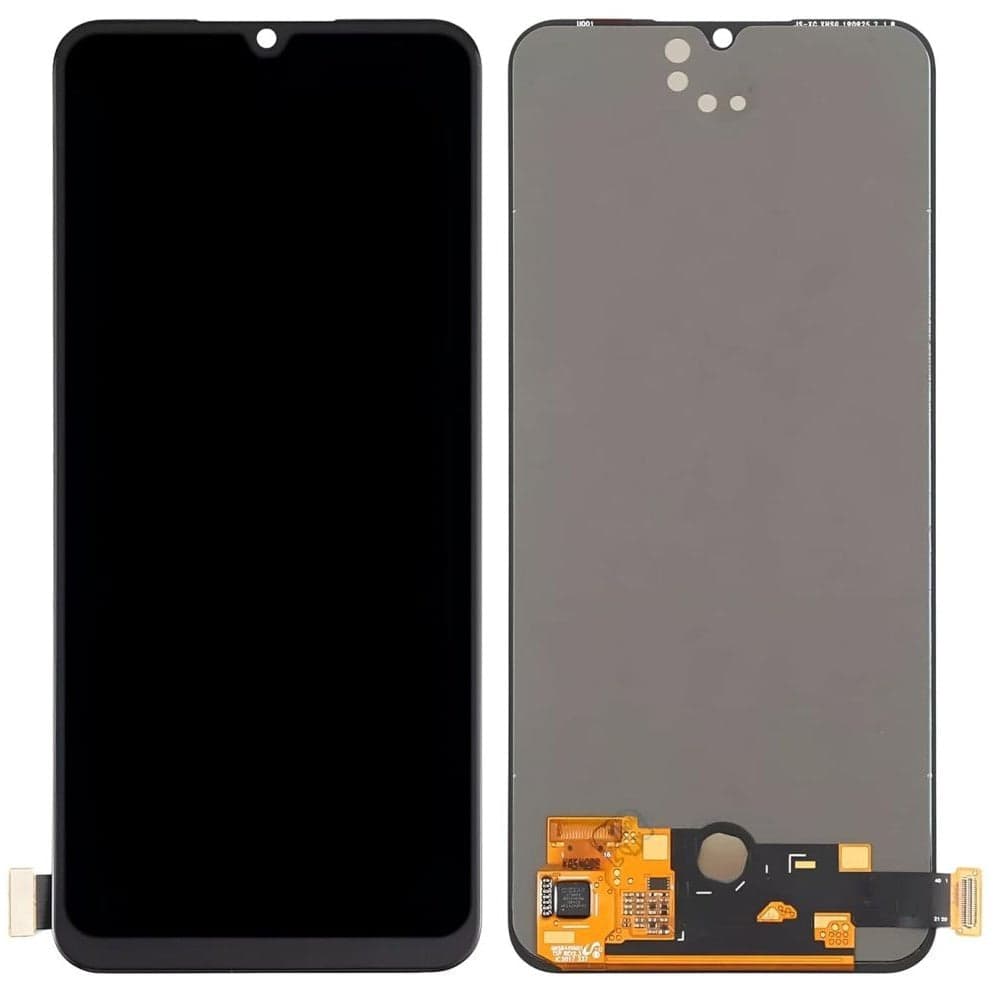 Lcd Display Combo Folder for Vivo Y75 5G Black