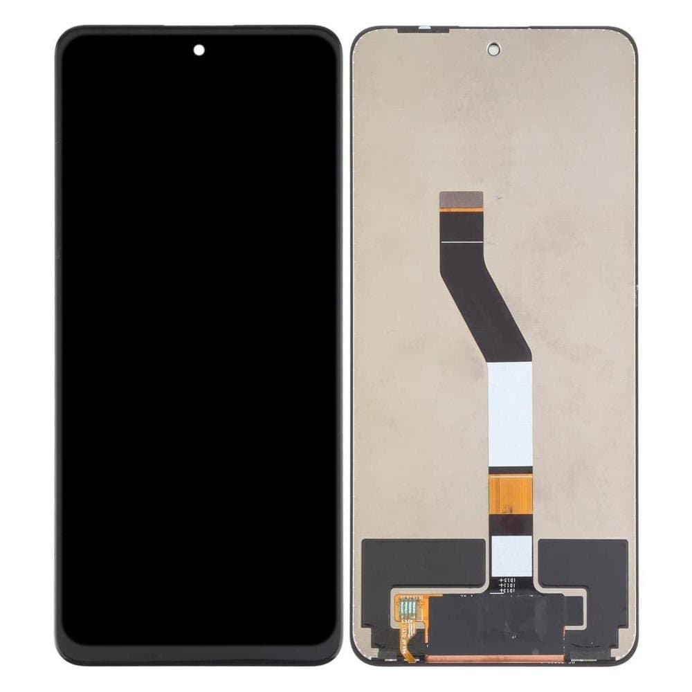 Mozomart Lcd Display Folder for Xiaomi Poco M4 Pro 5G Black
