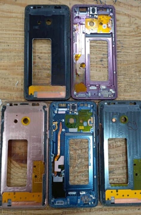 Mozomart Lcd Display Middle Frame for Samsung Galaxy S9 : Grey