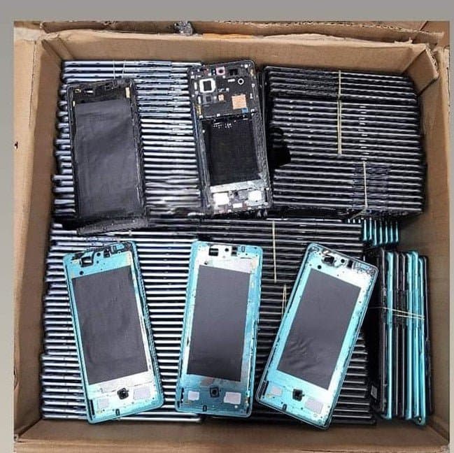 Lcd Frame Middle Chassis for Vivo X80 Pro Black