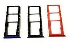 Sim Tray Slot Holder for Realme 3 Pro Red