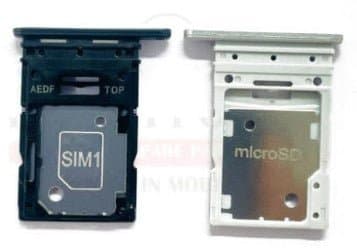 Mozomart Sim Tray Slot Holder for Samsung Galaxy A54 : White
