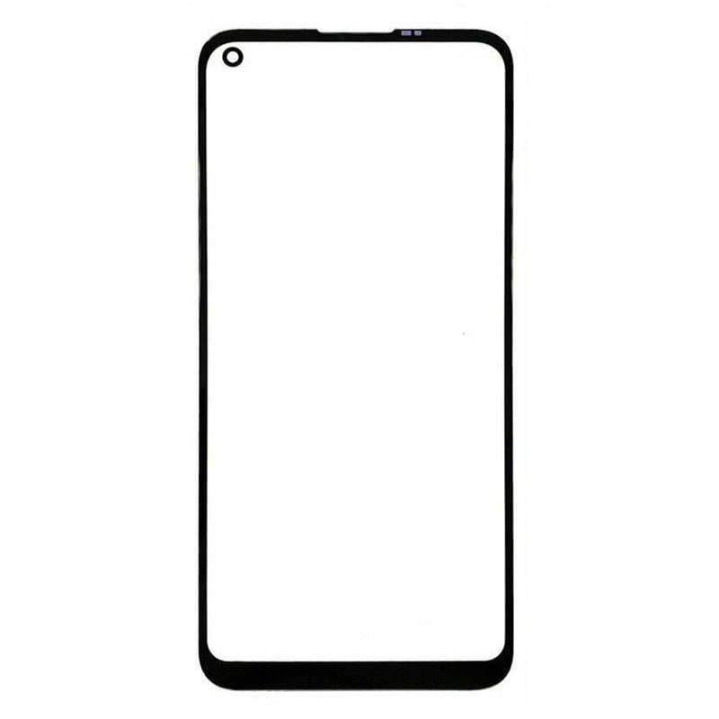 Mozomart Touch Screen Front Glass for Samsung Galaxy A21 Black