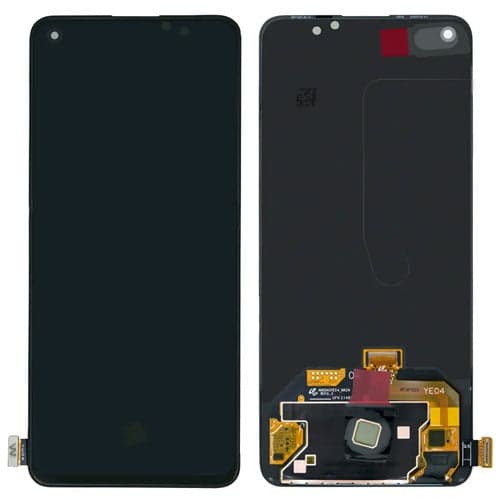 OLED Lcd Display Combo Folder for Oppo Reno 6 Black