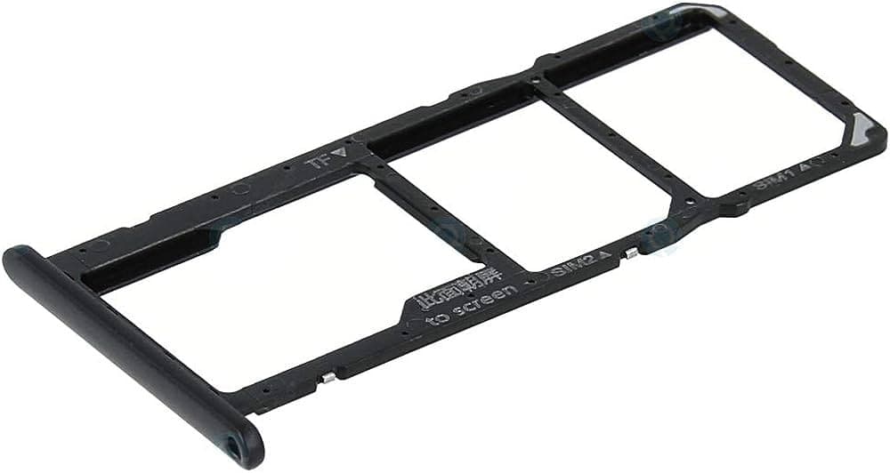 Sim Tray Slot Holder for Huawei Honor 8C Black