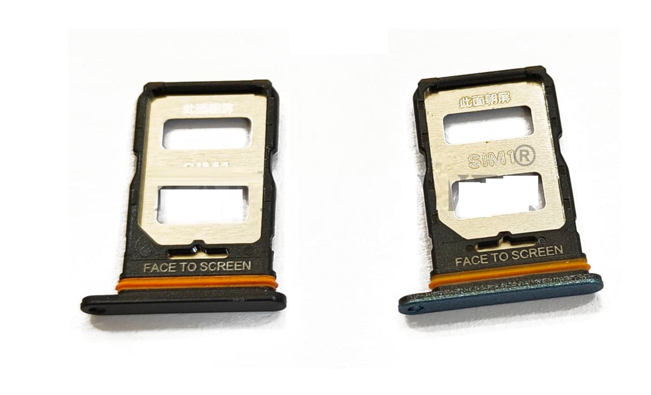 Sim Tray Slot Holder for Poco F5 Gray