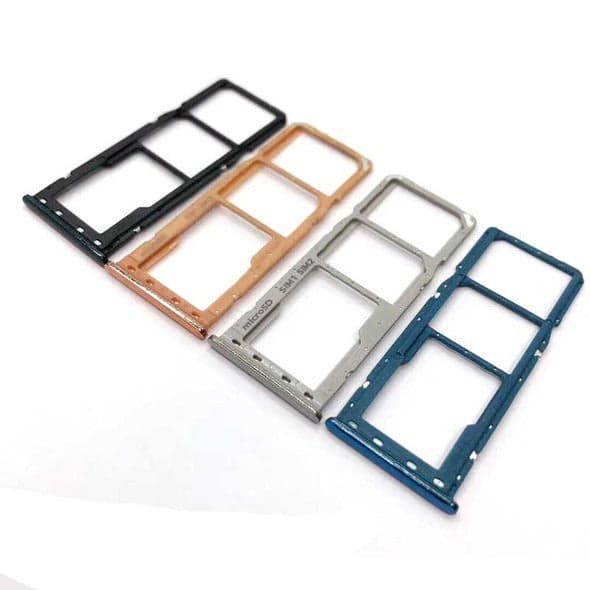 Sim Tray Slot Holder for Samsung Galaxy A50 Blue