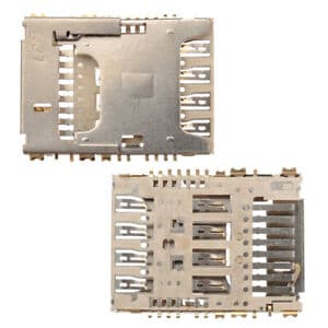 Sim Tray Slot Holder for Samsung Galaxy Note 3 Silver