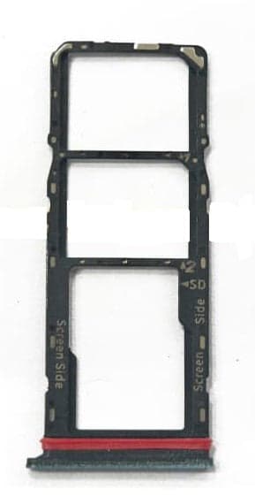 Sim Tray Slot Holder for Tecno Smart 8 Plus Black