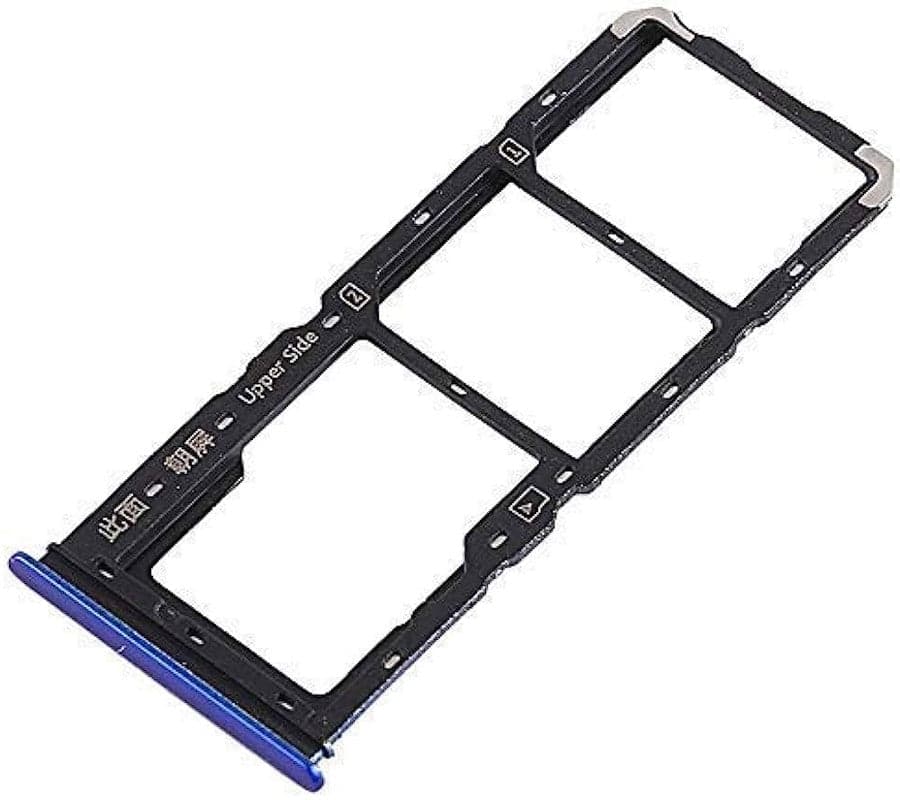 Sim Tray Slot Holder for Vivo Y51 Blue