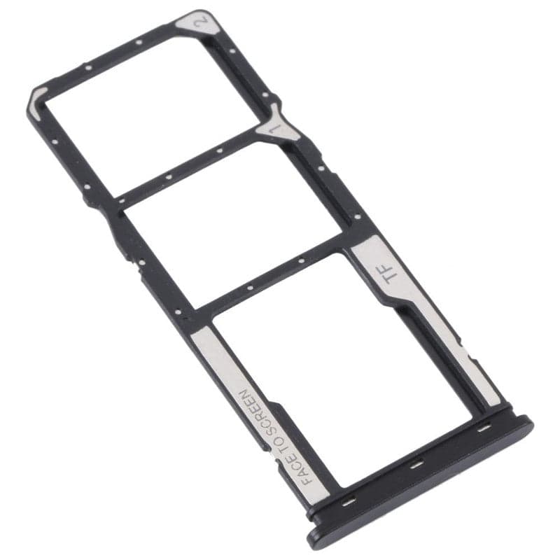 Sim Tray Slot Holder for Xiaomi Redmi A2 Plus Black