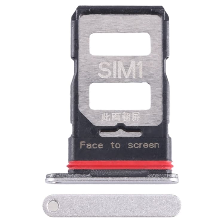Sim Tray Slot Holder for Xiaomi Redmi K70 Silver