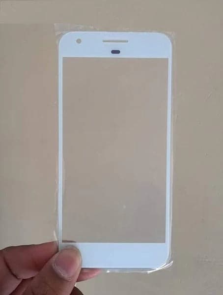 Touch Screen Front Glass for Google Pixel White