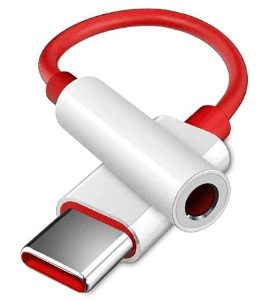 ONEPLUS C 3.5MM ADAPTER RED 