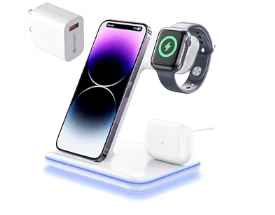 3 in 1 Unidock wireless charger 