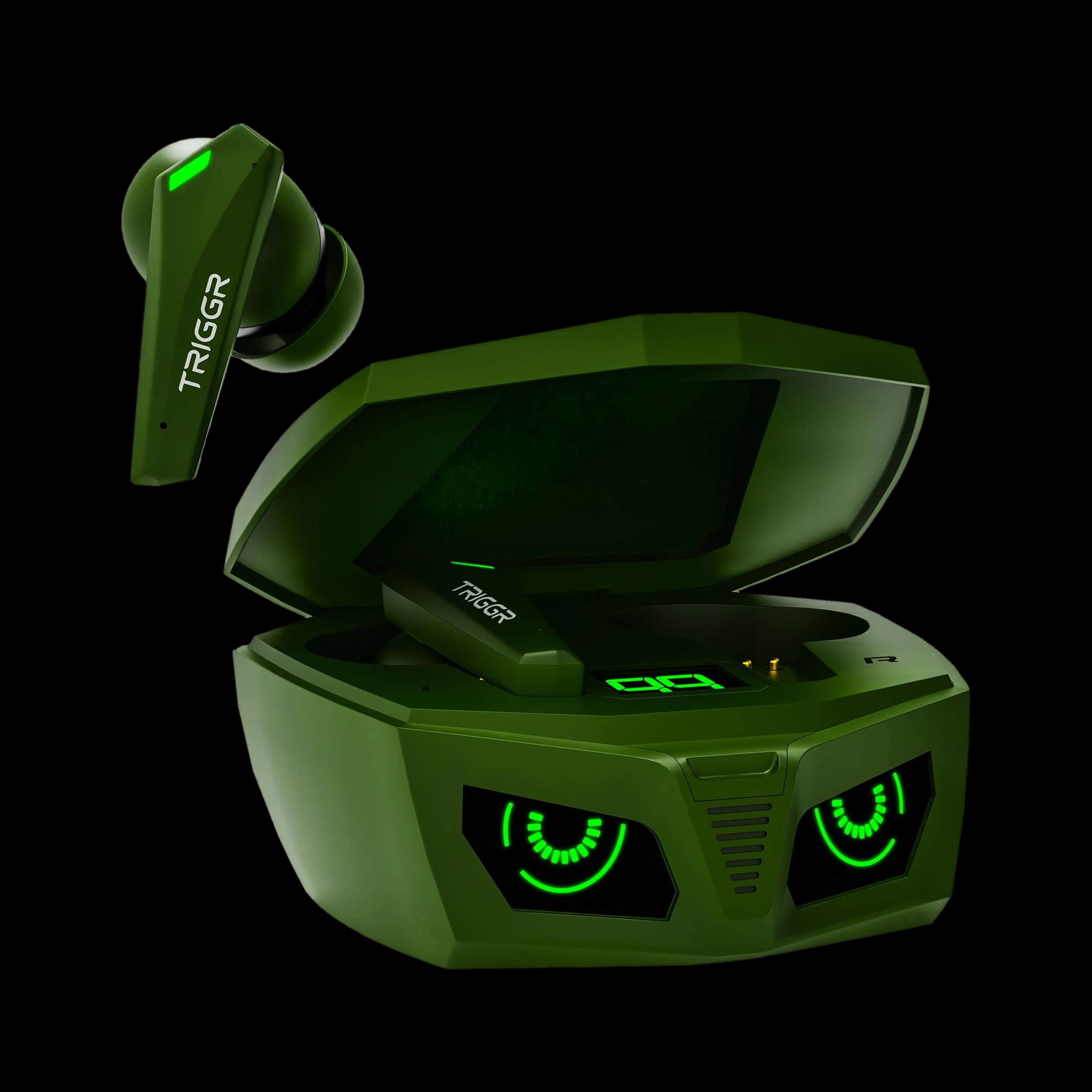 Triggr Kraken X1 Plus Replacement — Both Earbuds (Pair) / Army Green