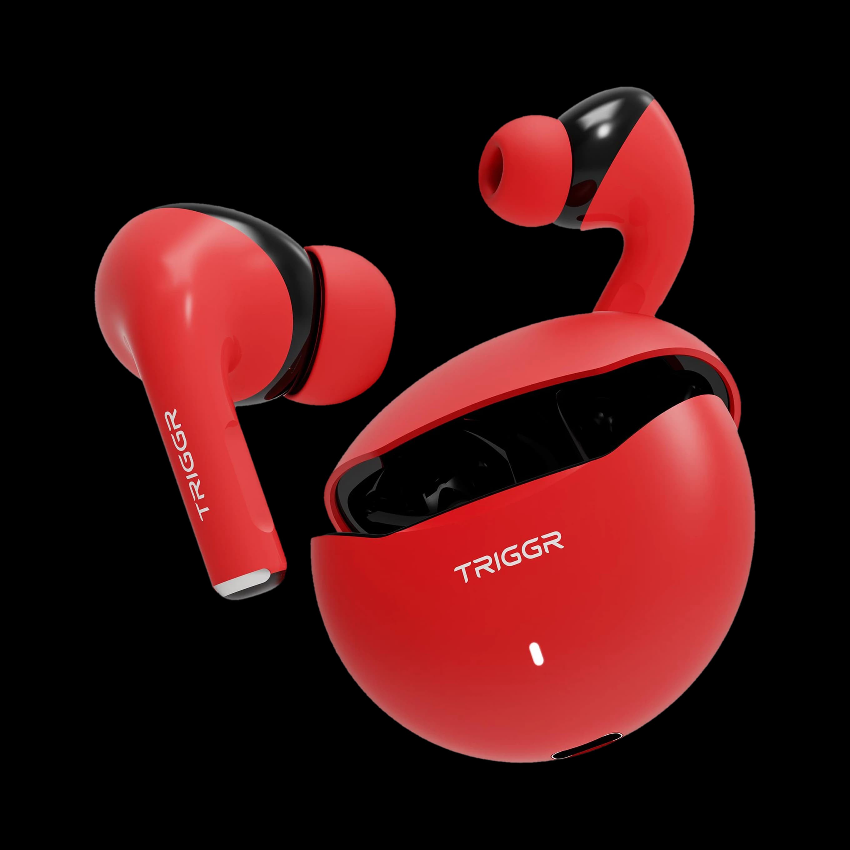 Triggr Kraken Rizz Duo Replacement — Both Earbuds (Pair) / Red Eclipse