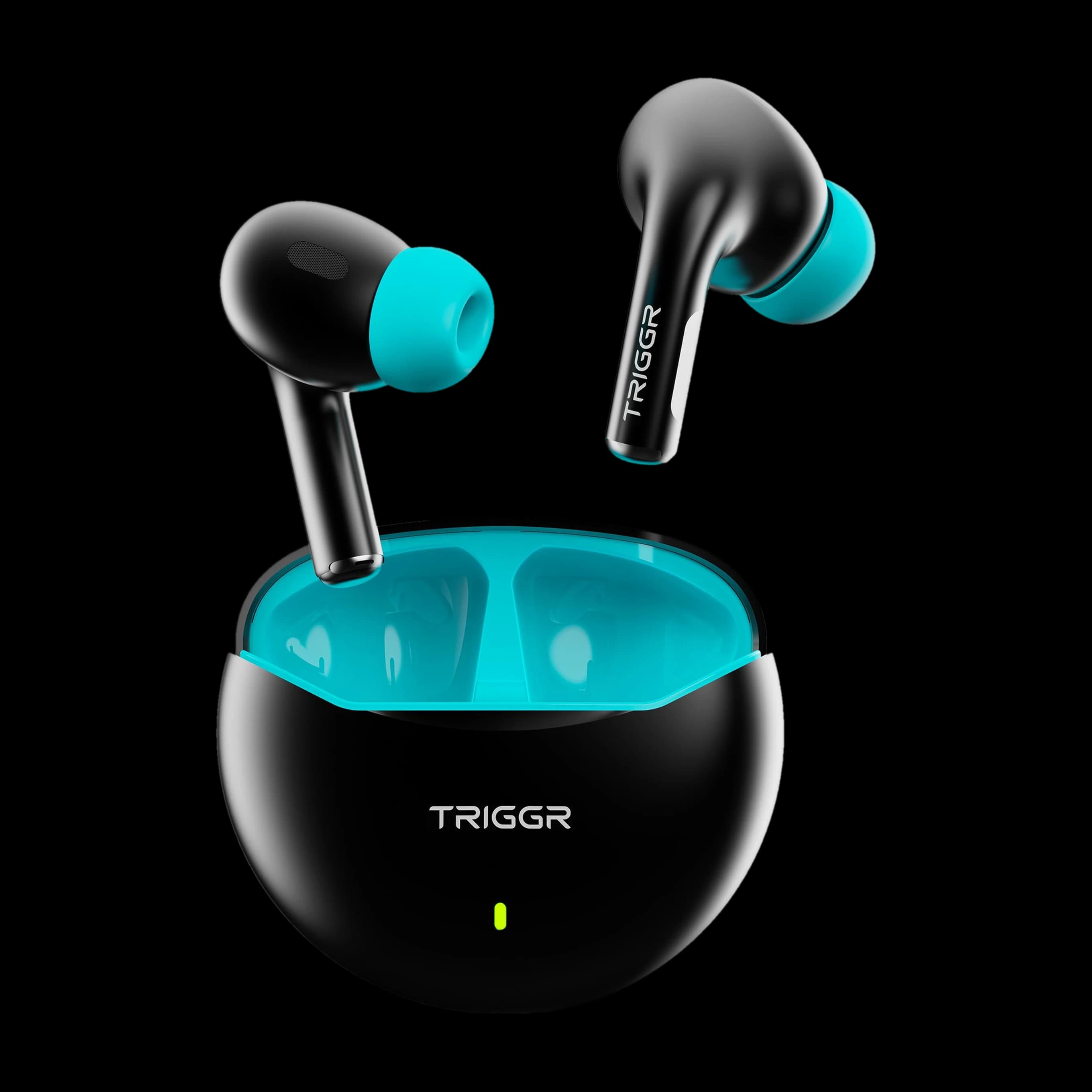 Triggr Rizz Replacement — Both Earbuds (Pair) / Sky Black