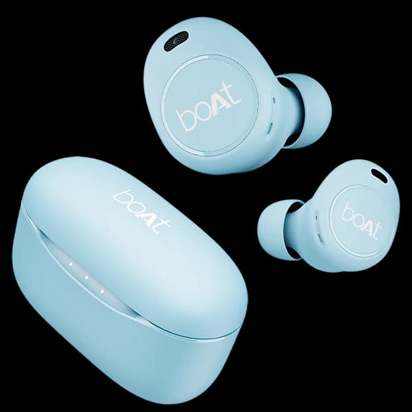 Boat Airdopes 121V2 Plus Replacement — Charging case / blue