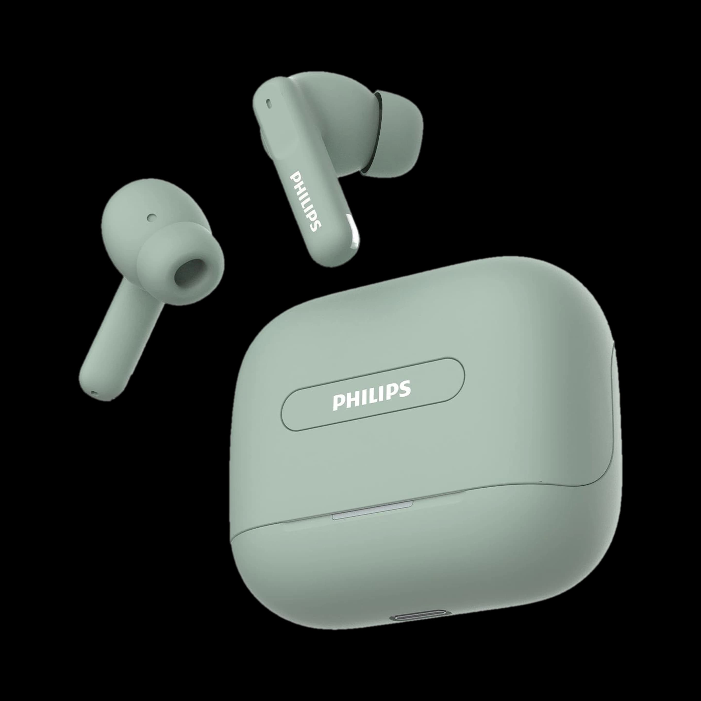 Philips Headphones 1000 Series TAT1050 Replacement — Left Earbuds / Frosty Green  