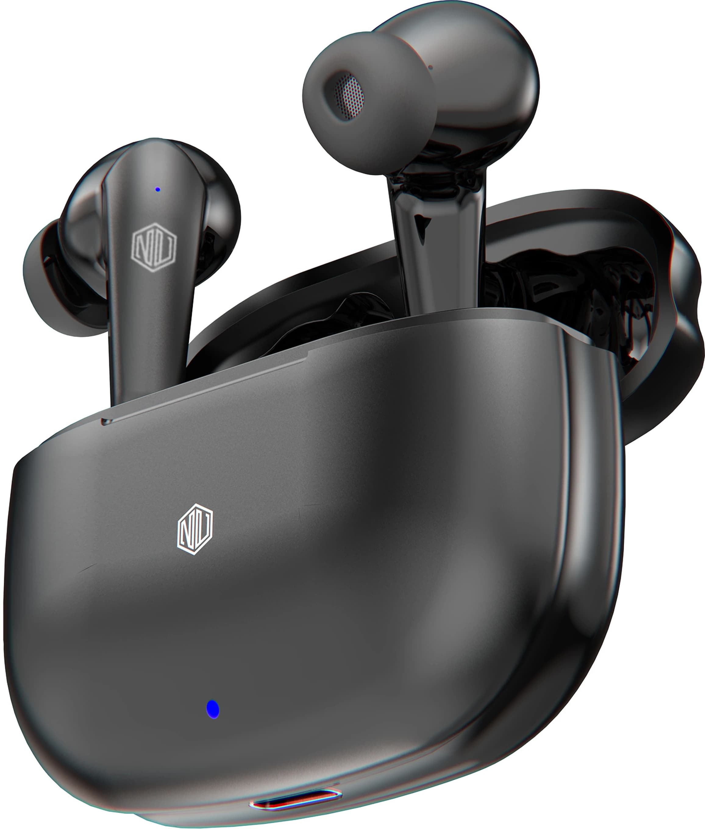 Nu Republic Urban 4 with upto 30 hrs Playtime, X-Bass, ENC Replacement — Right Earbud | Black