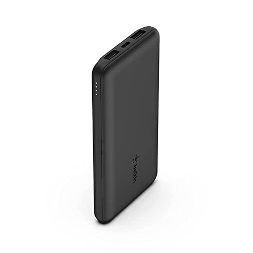 Belkin Pocket Power 10,000 mah Power Bank Charges 3 Devices simultaneously up to 15W (for iPhone, Samsung Galaxy,Pixel 4,Apple Watch, Apple AirPods an - image 1
