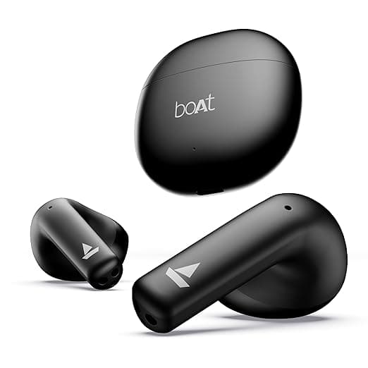 boAt Airdopes Atom 81 TWS in ear Earbuds with Upto 50H Playtime, Quad Mics Enx Tech, 13MM Drivers,Super Low Latency(50ms) - image 1