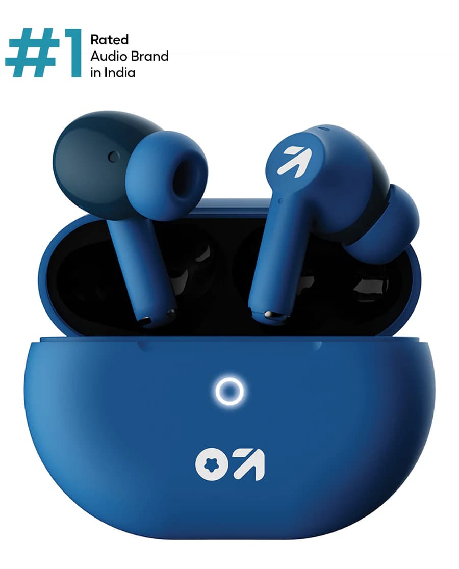 Boult W40 with Quad Mic ENC Replacement — Both Earbuds (Pair) / Green - image 1