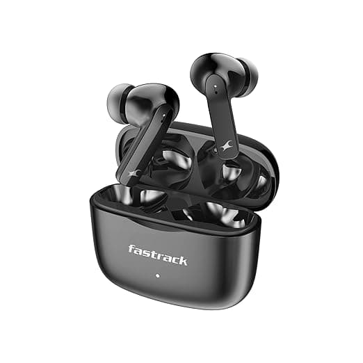 Fastrack Fpods FE100|BT5.4 TWS in Ear Earbuds, 40Hrs Playtime, 13mm Extra Deep Bass Drivers, Dual Mic ENC for Crystal Clear Calls - image 1